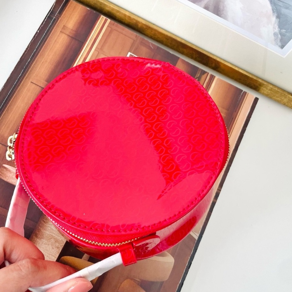 Christian Louboutin‎ Top Handle Round Makeup Zip Case - Picture 3 of 5